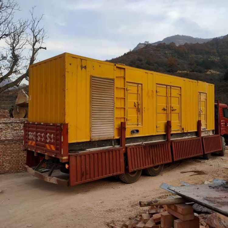 顺昌出租静音发电机